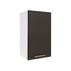 Επιτοίχιο ντουλάπι κουζίνας Alba V40 Γκρι ανθρακί 40x31x72εκ.