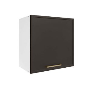 Επιτοίχιο ντουλάπι απορροφητήρα κουζίνας Alba VA50 Γκρι ανθρακί 50x31x57εκ.