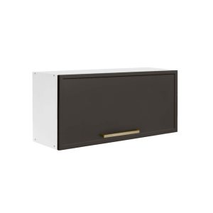 Επιτοίχιο ντουλάπι κουζίνας Alba VH80/36 B Γκρι ανθρακί 80x31x36εκ.