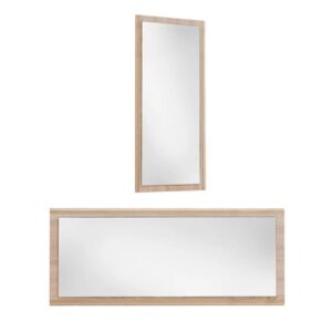 Επιτοίχιος καθρέφτης APOLON PA-3 δρυς 50x113x1,8