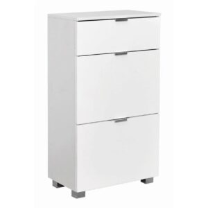 Παπουτσοθήκη ELEGANCE 60 λευκό γυαλιστερό 60x38x107,5