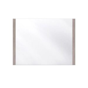Επιτοίχιος καθρέφτης ELEGANCE nordic δρυς/ άμμου γυαλιστερό 80x2x60