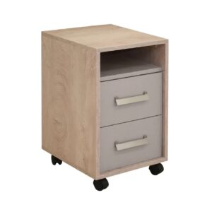 Κομοδίνο Kinder 2F premium δρυς/ άμμου 40x42x63,8