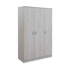 Ανοιγόμενη ντουλάπα IVA 3K δρυς πάγου 123x53x200