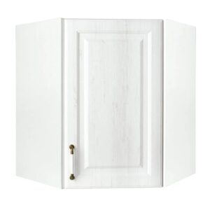 Επιτοίχιο γωνιακό ντουλάπι κουζίνας RUSTIC VU60 rustic λευκό 60/31×60/31×72