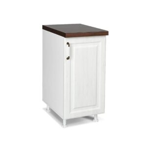 Επιδαπέδιο ντουλάπι κουζίνας RUSTIC D40 K rustic λευκό 40x60x85