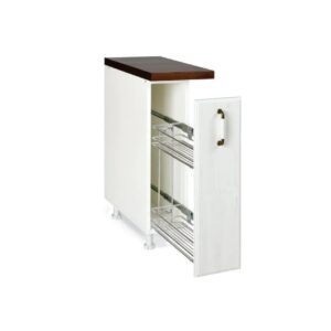 Επιδαπέδια συρταριέρα κουζίνας RUSTIC D20 rustic λευκό 20x60x85