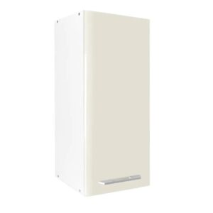 Επιτοίχιο ντουλάπι κουζίνας IN MDF V30 Μπεζ γυαλιστερό 30x31x72εκ.