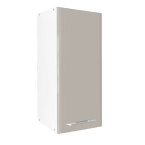Επιτοίχιο ντουλάπι κουζίνας IN MDF V30 Cashmere γυαλιστερό 30x31x72εκ.