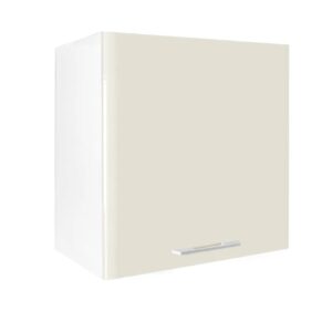 Επιτοίχιο ντουλάπι απορροφητήρα κουζίνας IN MDF VA60 1V Μπεζ γυαλιστερό 60x31x57εκ.