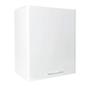 Επιτοίχιο ντουλάπι με 1 πόρτα κουζίνας IN MDF V60 1V Λευκό γυαλιστερό 60x31x72εκ.