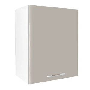 Επιτοίχιο ντουλάπι με 1 πόρτα κουζίνας IN MDF V60 1V Cashmere γυαλιστερό 60x31x72εκ.