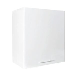 Επιτοίχιο ντουλάπι απορροφητήρα κουζίνας IN MDF VA60/68 1V Λευκό γυαλιστερό 60x31x68εκ.