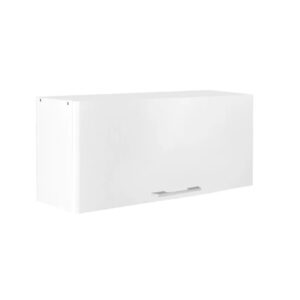 Επιτοίχιο ντουλάπι κουζίνας IN MDF VH80/36 B Λευκό γυαλιστερό 80x31x36εκ.