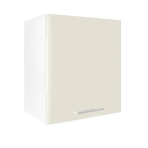 Επιτοίχιο ντουλάπι απορροφητήρα κουζίνας IN MDF VA50 Μπεζ γυαλιστερό 50x31x57εκ.