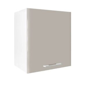 Επιτοίχιο ντουλάπι απορροφητήρα κουζίνας IN MDF VA50 Cashmere γυαλιστερό 50x31x57εκ.