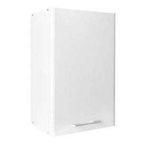 Επιτοίχιο ντουλάπι κουζίνας IN MDF V45 Λευκό γυαλιστερό 45x31x72εκ.