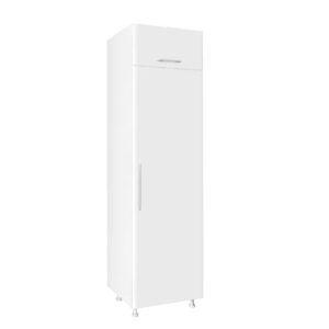 Επιδαπέδια στήλη κουζίνας IN MDF FRIZ 60 Λευκό γυαλιστερό 60x57x222εκ.