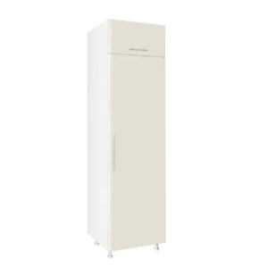 Επιδαπέδια στήλη κουζίνας IN MDF FRIZ 60 Μπεζ γυαλιστερό 60x57x222εκ.