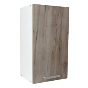 Επιτοίχιο ντουλάπι κουζίνας IN V40 Γκρι δρυς 40x31x72εκ.