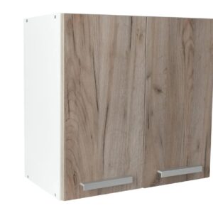 Επιτοίχιο ντουλάπι απορροφητήρα κουζίνας In VA60 Γκρι δρυς 60x31x57εκ.