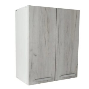 Επιτοίχιο ντουλάπι κουζίνας In V60 Δρυς πάγου 60x31x72εκ.