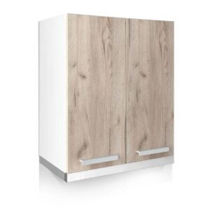 Επιτοίχιο ντουλάπι απορροφητήρα κουζίνας In VA60/68 Γκρι δρυς 60x31x68εκ.