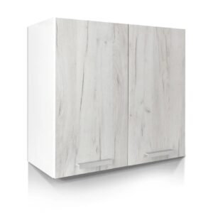 Επιτοίχιο ντουλάπι κουζίνας In V80 Δρυς πάγου 80x31x72εκ.