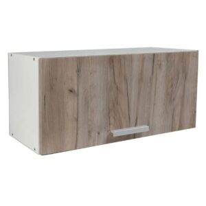 Επιτοίχιο ντουλάπι κουζίνας In VH80/36 B Γκρι δρυς 80x31x36εκ.