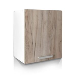 Επιτοίχιο ντουλάπι απορροφητήρα κουζίνας In VA50 Γκρι δρυς 50x31x57εκ.