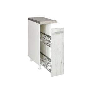 Επιδαπέδια συρταριέρα κουζίνας In D20 Δρυς πάγου 20x60x85εκ.