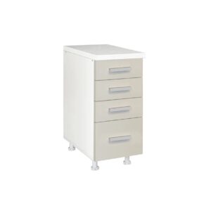 Επιδαπέδια συρταριέρα κουζίνας In D40 F Άμμου 40x60x85εκ.