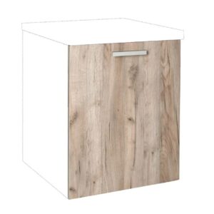 Μάσκα πλυντηρίου κουζίνας In Mask 60x72 Γκρι δρυς 60x1.9x72εκ.