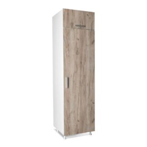 Επιδαπέδια στήλη κουζίνας In FRIZ 60 Γκρι δρυς 60x57x222εκ.