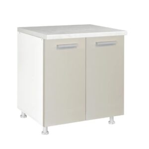 Επιδαπέδιο ντουλάπι κουζίνας In D80 Άμμου 80x60x85εκ.