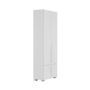 Ντουλάπα εισόδου LEONIDAS 80 λευκό 80x38x215