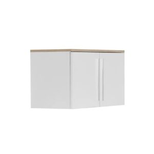 Πατάρι LEONIDAS 80 premium δρυς/ λευκό 80x38x45