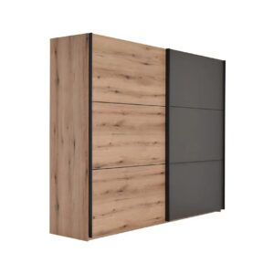 Συρόμενη ντουλάπα με μηχανισμό βαρέως τύπου AP 270 artisan/ γκρι 269x64x221,5