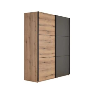 Συρόμενη ντουλάπα με μηχανισμό βαρέως τύπου AP 180 artisan/ γκρι 179x64x221,5