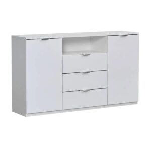 Μπουφές κομότα ELEGANCE 150 λευκό γυαλιστερό 149,5x40x80