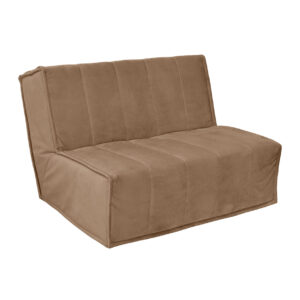 Διθέσιος καναπές κρεβάτι SOFT NEW μπεζ 120x100