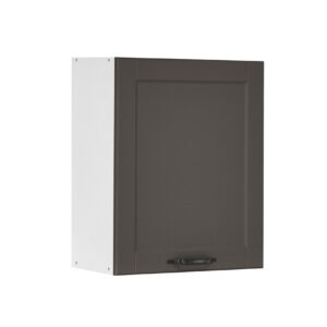 Επιτοίχιο ντουλάπι με 1 πόρτα κουζίνας CONTEMPO V60 1V Γκρι ανθρακί 60x31x72εκ.