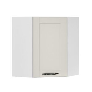 Επιτοίχιο γωνιακό ντουλάπι κουζίνας CONTEMPO VU60 Μπεζ 60/31×60/31×72εκ.