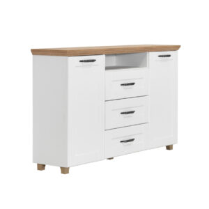 Μπουφές CONTEMPO artisan/ λευκό 154,8x38,9x98,7