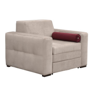 Πολυθρόνα κρεβάτι LIVING NEW μπεζ 118x104x83