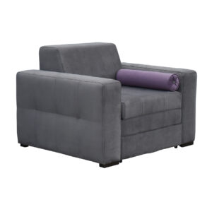 Πολυθρόνα κρεβάτι LIVING NEW γκρι 118x104x83εκ.