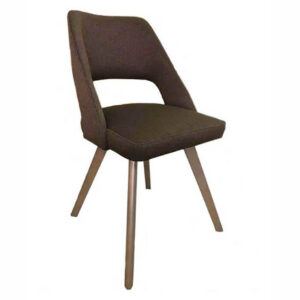 Καρέκλα τραπεζαρίας GM-G604 Δανάη με επιλογή χρώματος σε ύφασμα και ξύλο 48x56x92