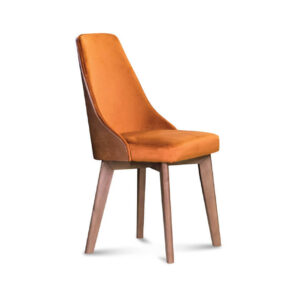 Καρέκλα τραπεζαρίας GM-LIZA 1 με επιλογή χρώματος σε ύφασμα και ξύλο