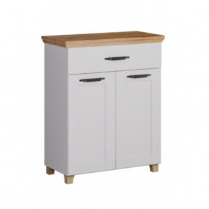 Παπουτσοθήκη CONTEMPO artisan/ λευκό 80x39x98,5