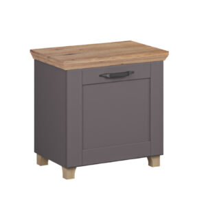 Παπουτσοθήκη χαμηλή CONTEMPO artisan/ γκρι 60x39x59,5